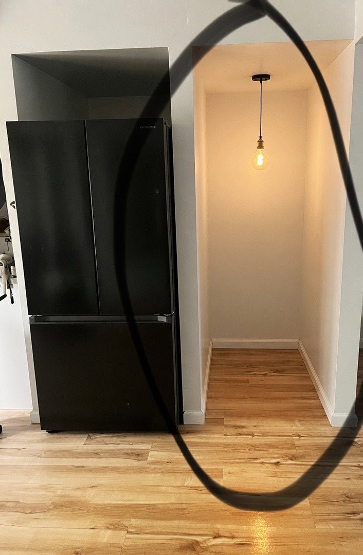 Before: bathroom before AI room design transformation #7